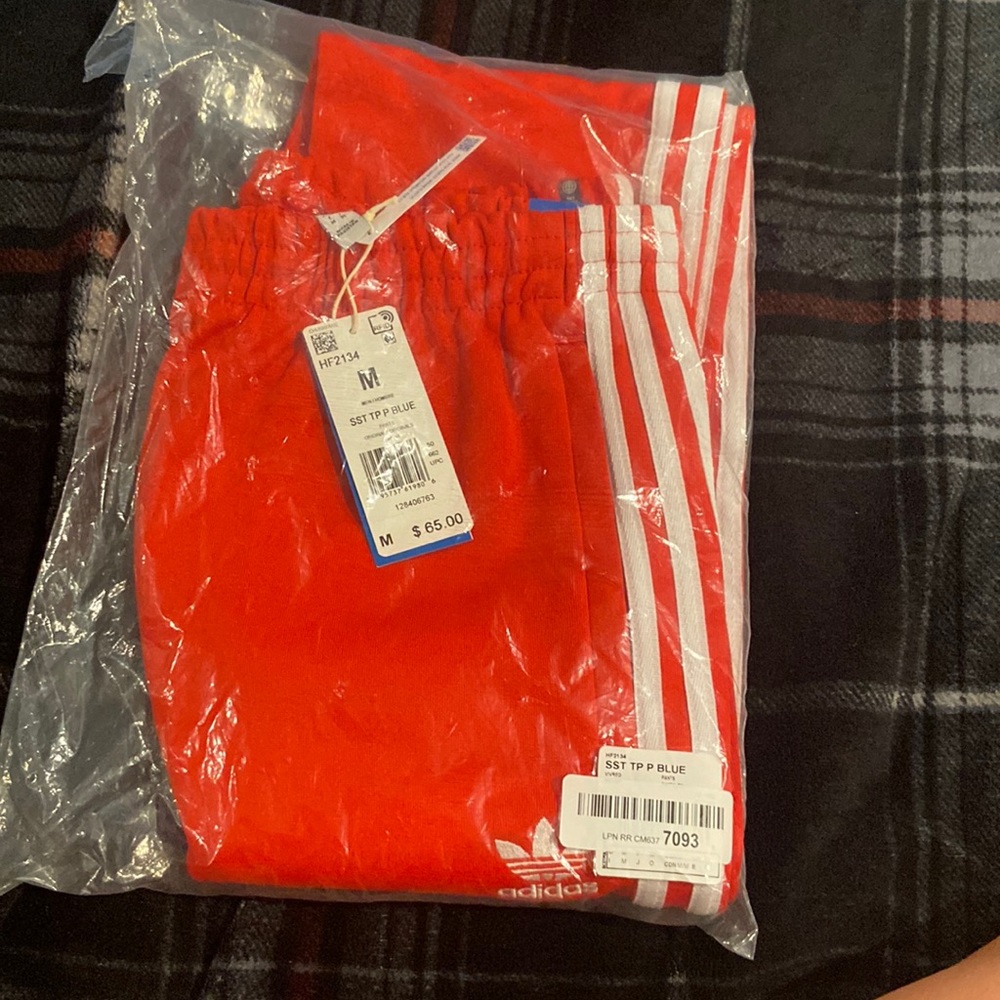 Red Adidas Pants